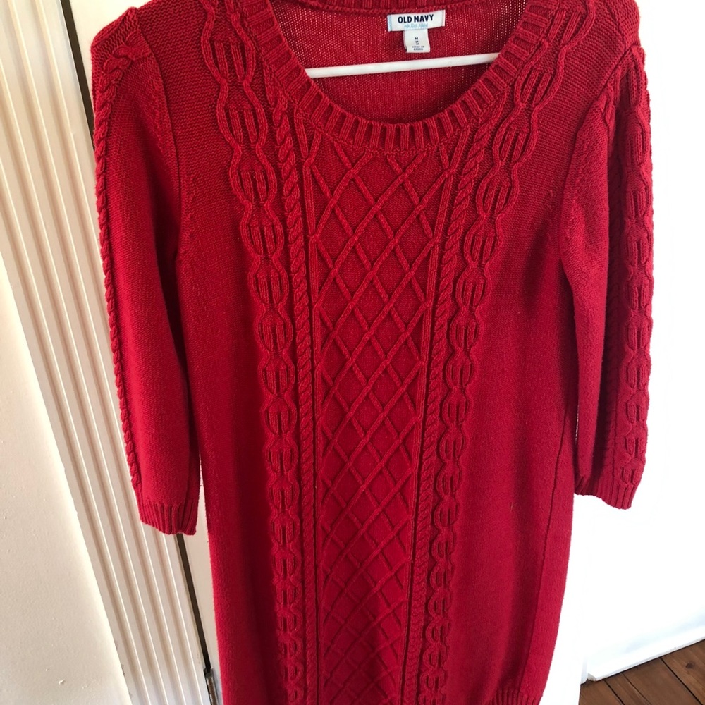 Old navy size medium sweater dress
